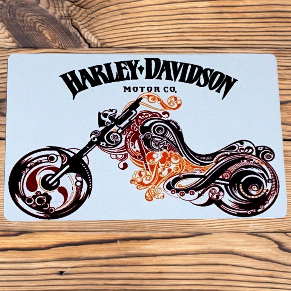 Harley Davidson Motorcycle Magnet